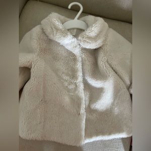 Baby girl fur coat